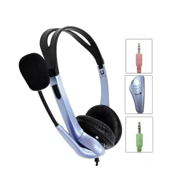 AUDIFONO MULTIMEDIA GENIUS HS-04S jack 3.5mm