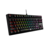 Teclado Gamer Fantech Optilite MK872 RGB Negro SW Optico