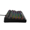 Teclado Gamer Fantech Optilite MK872 RGB Negro SW Optico