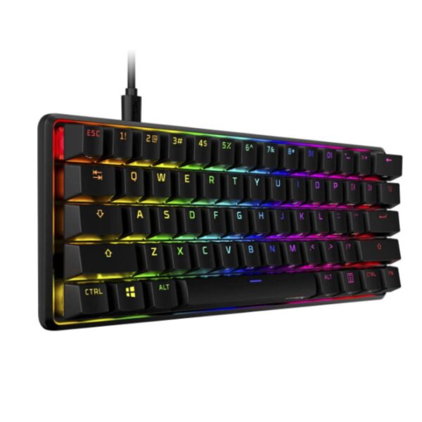 Teclado Mecanico HYPERX Alloy Origins 60 RGB Ingles SW Red