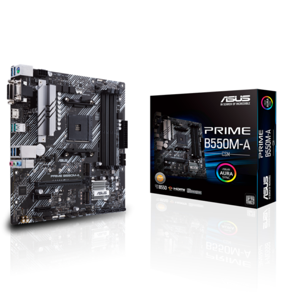 Placa Madre Asus Prime B550M-A CSM MicroATX AM4