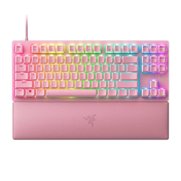 Teclado Gamer Razer Huntsman V2 TKL Quartz SW Red US