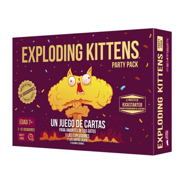 Juego de Mesa Exploding Kittens Party Pack