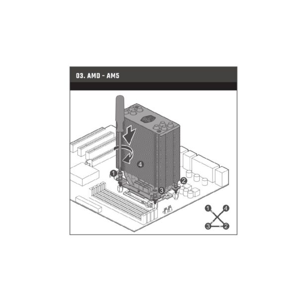 Kit de actualización del soporte de CPU AMD AM5 603007170-GP