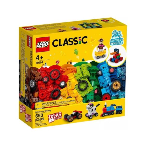 LEGO Classic: Ladrillos y Ruedas 11014