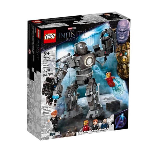 LEGO Iron Man: Caos de Iron Monger 76190