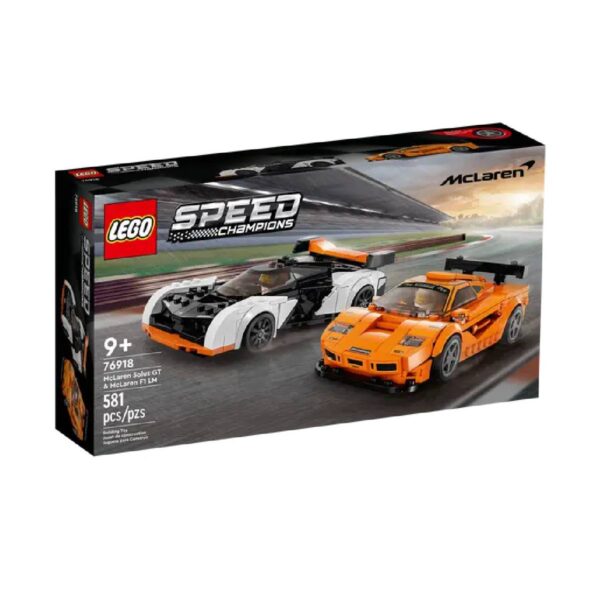 LEGO Speed Champions McLaren Solus GT y McLaren F1 LM 76918