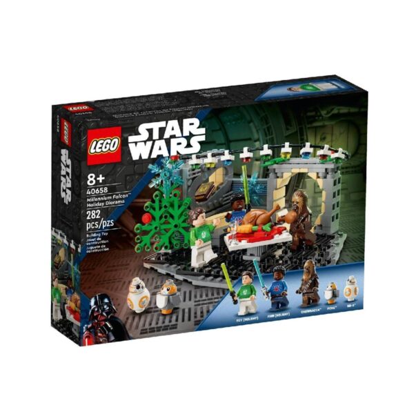 LEGO Star Wars Diorama Festivo: Halcón Milenario 40658