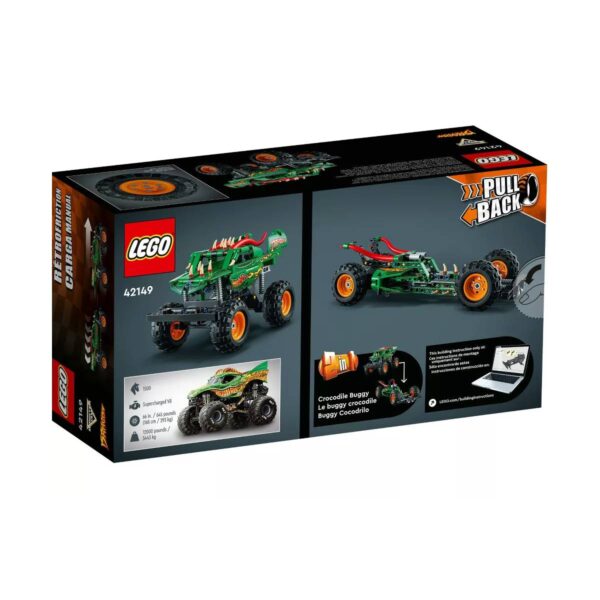 LEGO Technic Monster Jam Dragon 42149