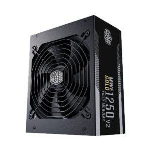 Fuente de Poder Cooler Master MWE Gold 1250W V2 Full Modular