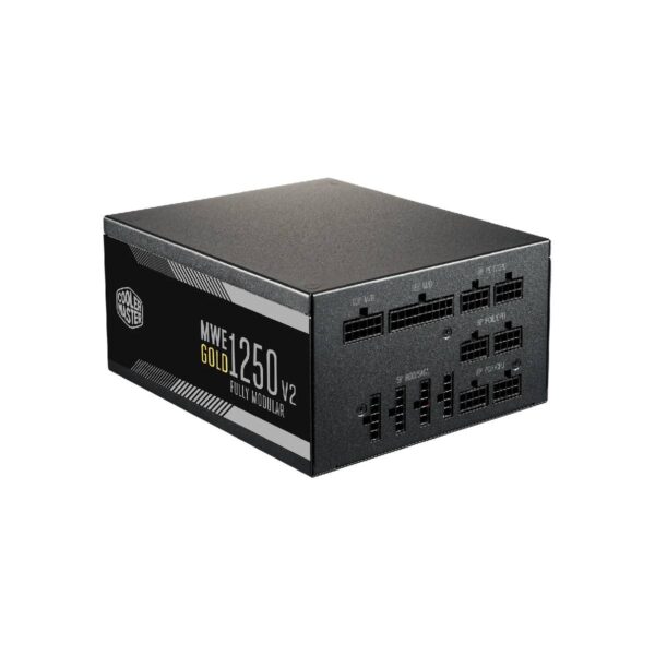 Fuente de Poder Cooler Master MWE Gold 1250W V2 Full Modular
