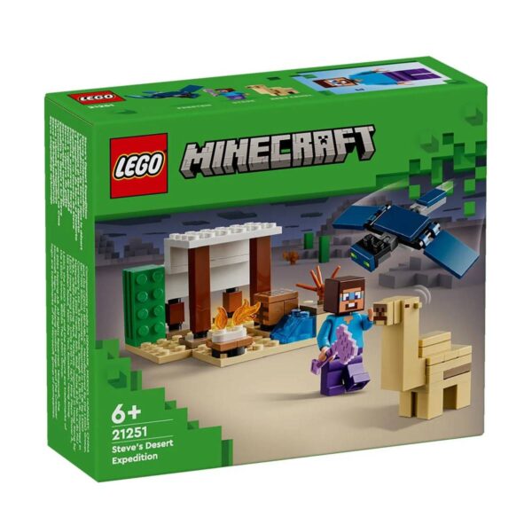 LEGO Minecraft: La Expedición de Steve al Desierto 21251