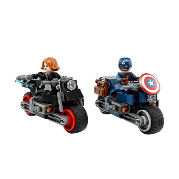 LEGO Marvel: Motos de Black Widow y el Capitán América 76260