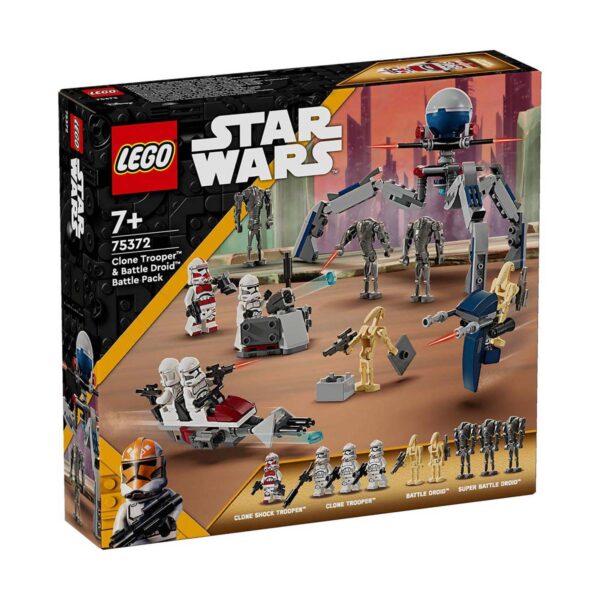 LEGO Star Wars: Soldado Clon y Droide de Combate 75372