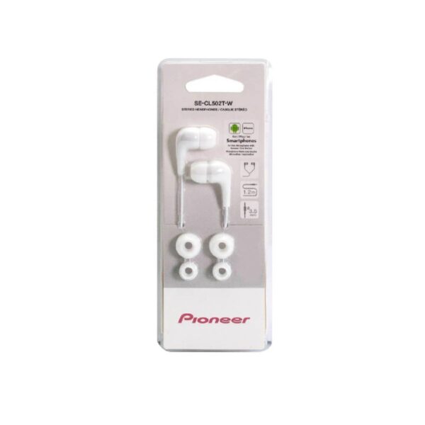 Auriculares Estereo Pionner SECL502W Blanco