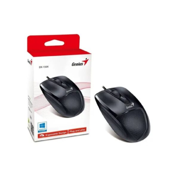 Mouse alambrico Genius USB DX150 negro