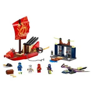 LEGO NINJAGO: Vuelo Final del Barco de Asalto Ninja 71749