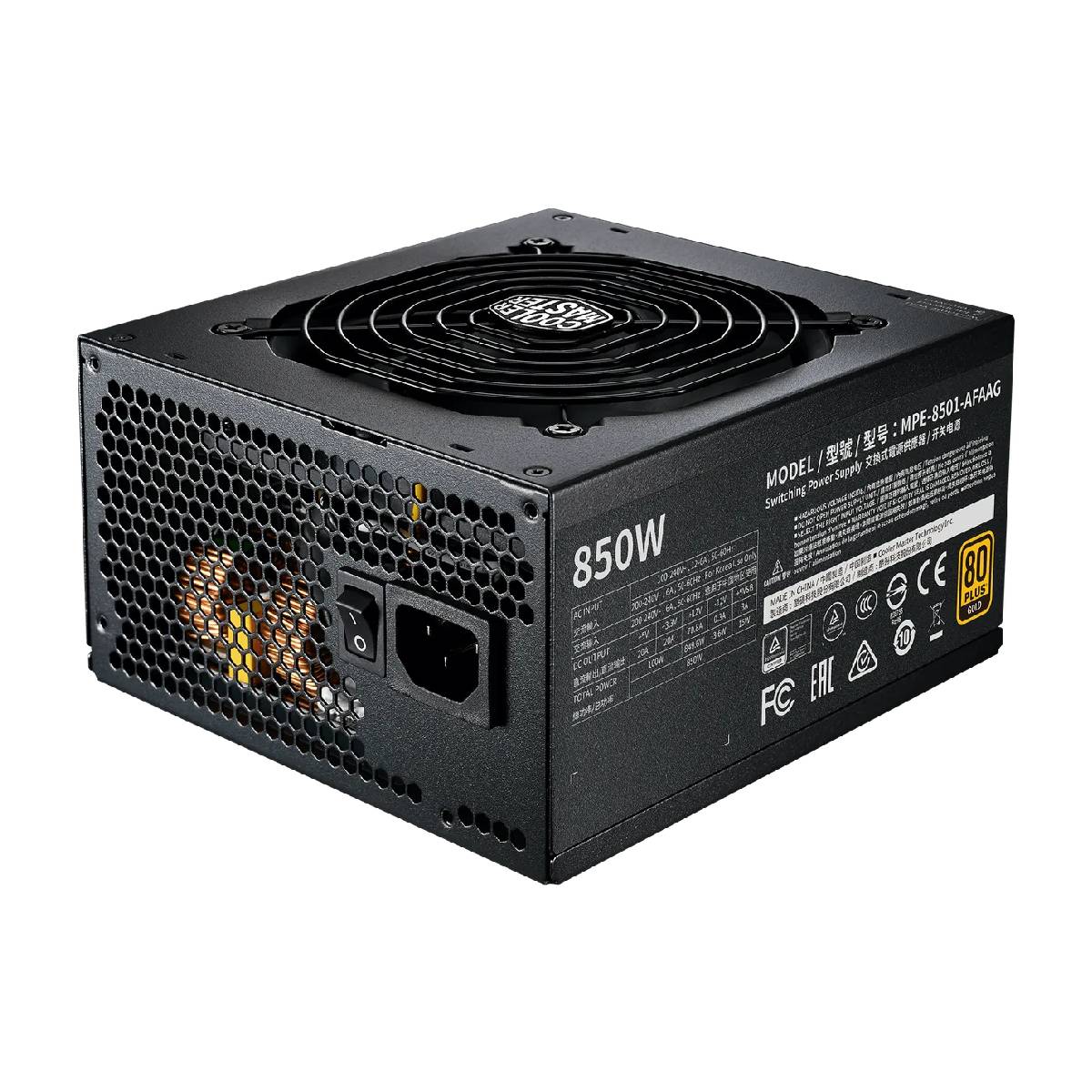 Fuente de Poder Cooler Master MWE Gold 850 V2 ATX - Imagen 2