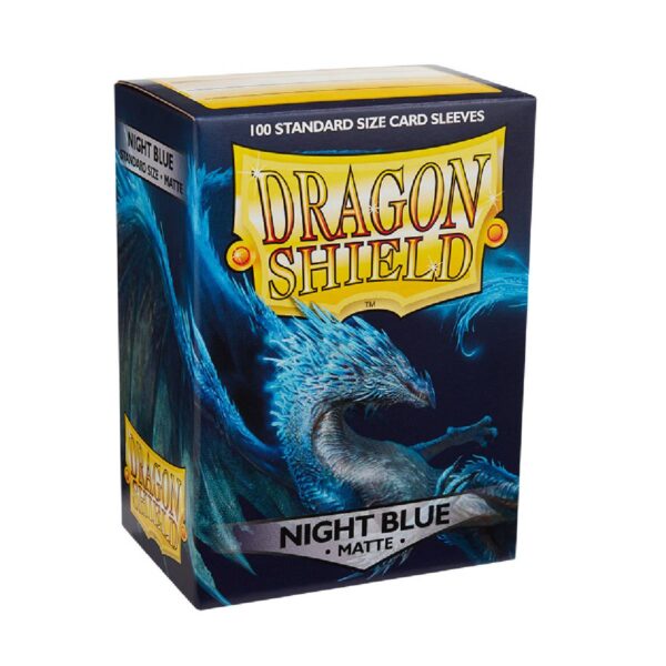 Protectores Dragon Shield 60 Japanese Size Matte Night Blue