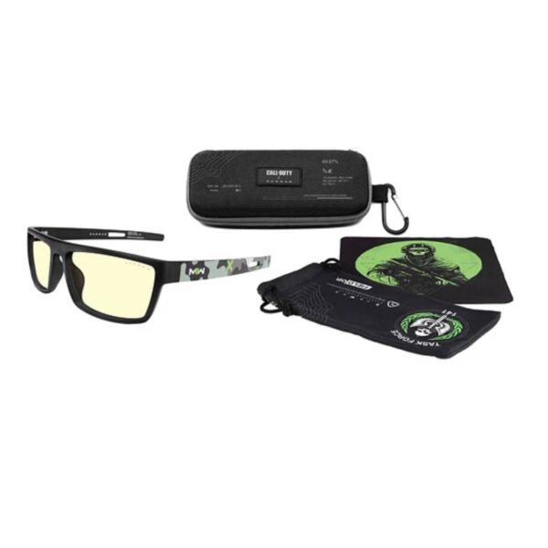 Lentes Gunnar Call of Duty Tactical Edition Black Green - Imagen 4