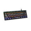 Teclado Hype Legend Rebel QWERTY Outemu Red US negro RGB - Imagen 4