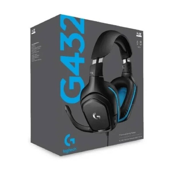 Audífonos Gamer Logitech G432 Dts 7.1 Surround Pc Xbox Ps4 5 - Imagen 3