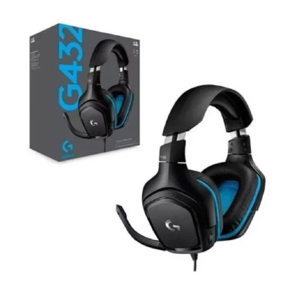 Audífonos Gamer Logitech G432 Dts 7.1 Surround Pc Xbox Ps4 5