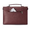 Ecosusi Maletín WORKS laptop de hasta 15.6 '' -vino tinto - Imagen 3