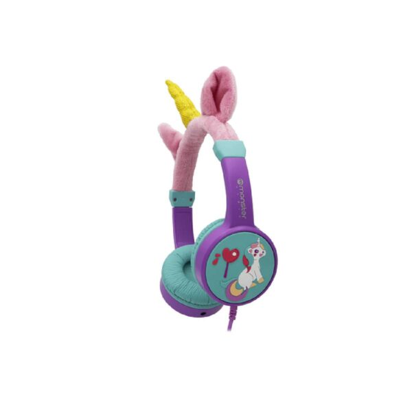 Audifonos Monster Cool Kid Over-Ear Unicornio Purpura