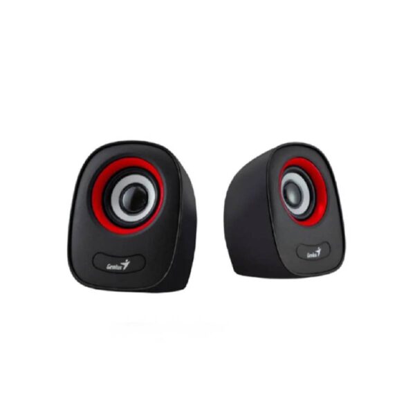 Parlante Genius Q160 USB Color Rojo 3.5mm USB