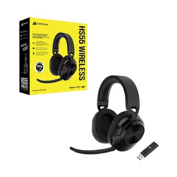 Audífonos  Corsair Gamer HS55 Carbon