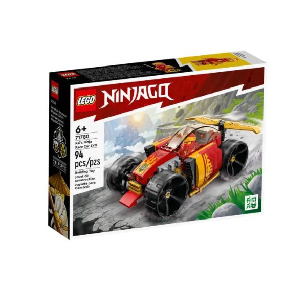 LEGO NINJAGO: Coche de Carreras Ninja EVO de Kai 71780