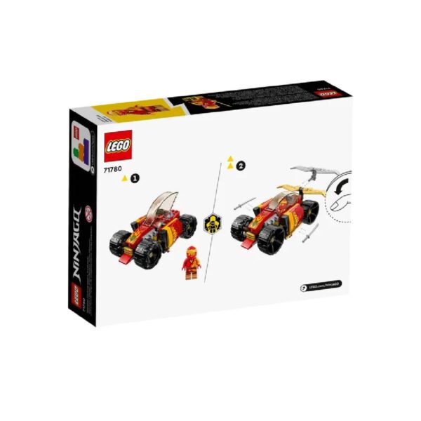 LEGO NINJAGO: Coche de Carreras Ninja EVO de Kai 71780
