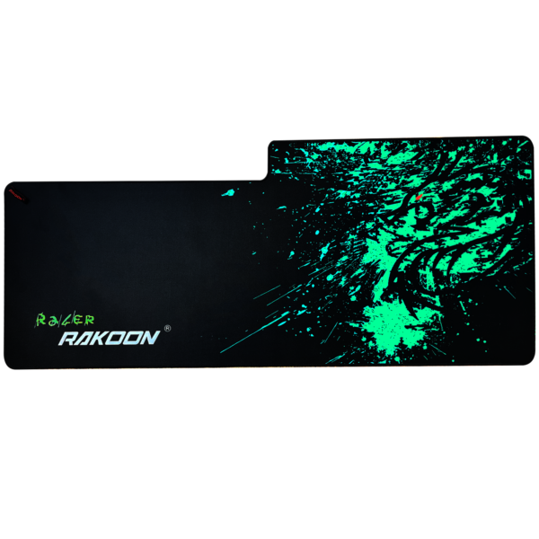 Mousepad Gamer Rakoon XL 90x40cm verde