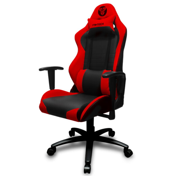 Silla Gamer Fantech GC 182 Alpha Red Apoyabrazos 3d