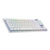 Teclado Gamer Logitech Pro X TKL US Blanco Tactile