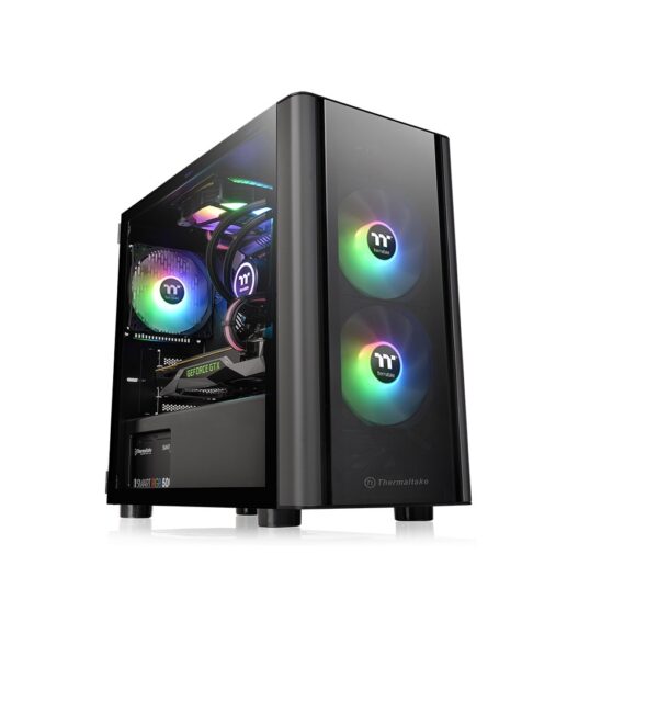 Gabinete Thermaltake V150 TG Black MicroATX