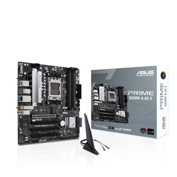 Placa Madre ASUS Prime B650M-A AX II MicroATX AM5