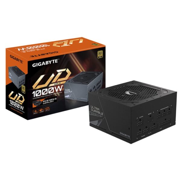 Fuente de Poder Gigabyte 1000W, 80+ Gold GP-UD1000GM PG5