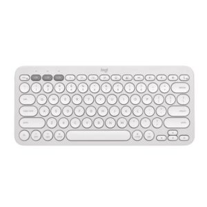 Teclado Logitech Pebble Keys 2 K380S Blanco