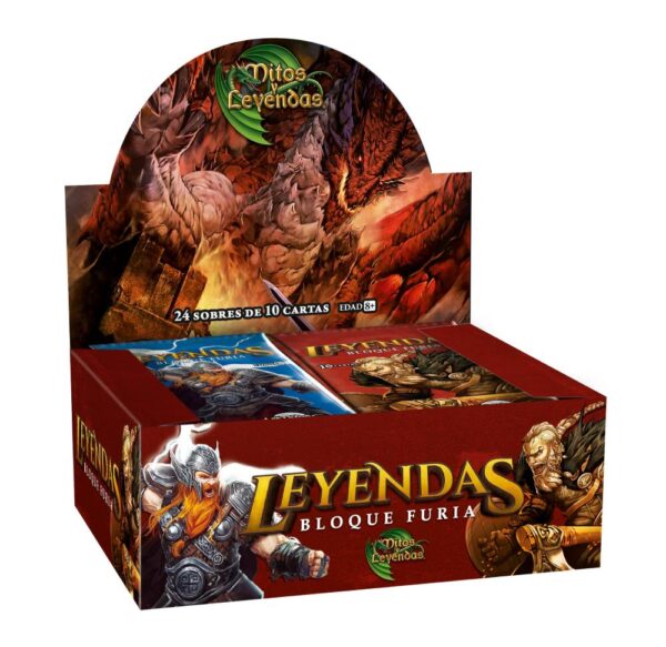 Display Leyendas - Bloque Furia Myl