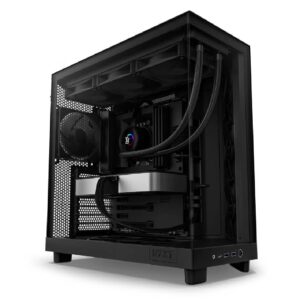 Gabinete NZXT H6 Flow ATX Dual-Chamber Case Negro