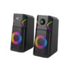 Parlantes Gamer Gamenote SK201 RGB 2.1 Jack 3.5mm