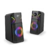 Parlantes Gamer Gamenote SK201 RGB 2.1 Jack 3.5mm - Imagen 2