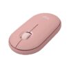 Mouse Logitech Pebble 2 M350s Inalámbrico Bluetooth, Rosa - Imagen 3