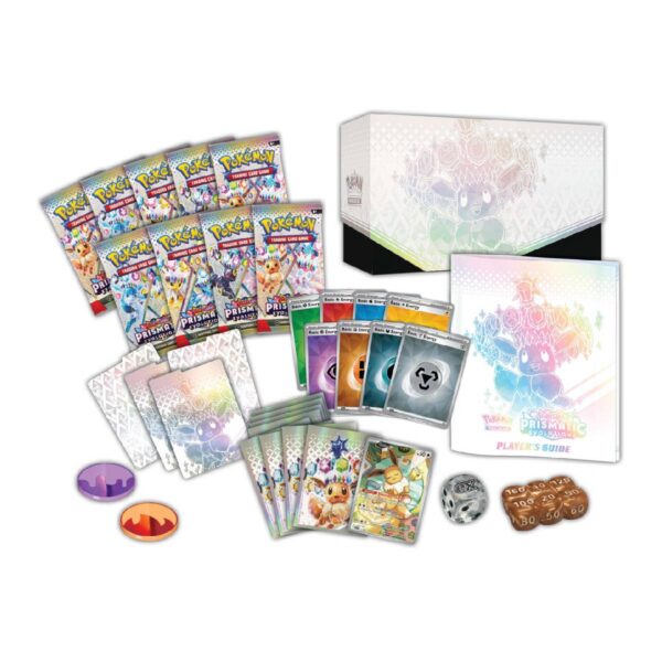 Pokémon TCG: S&V: Prismatic Evolutions, ETB Español - Imagen 2