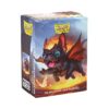 Protectores Dragon Shield: Standard Brushed 'Wufdragon' 100 - Imagen 2