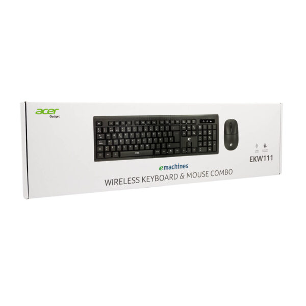 KIT TECLADO + MOUSE ACER NEGRO EKW111 - Imagen 4