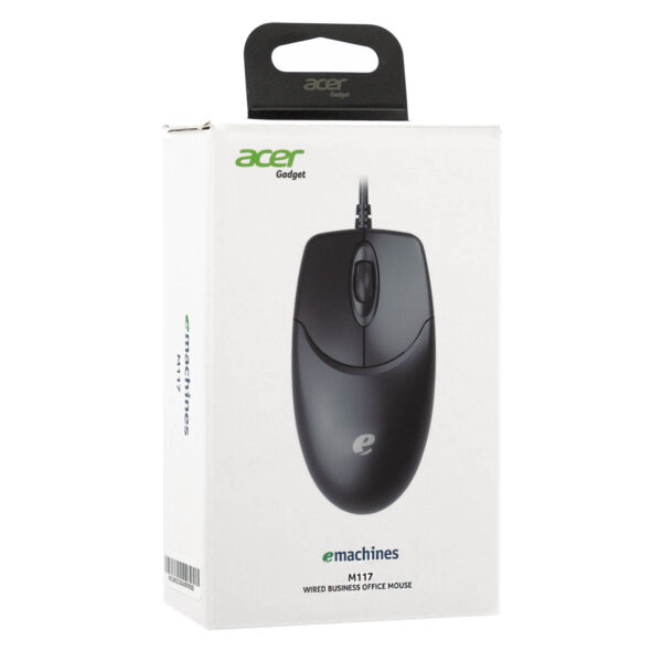 MOUSE ACER M117 ALAMBRICO NEGRO - Imagen 4