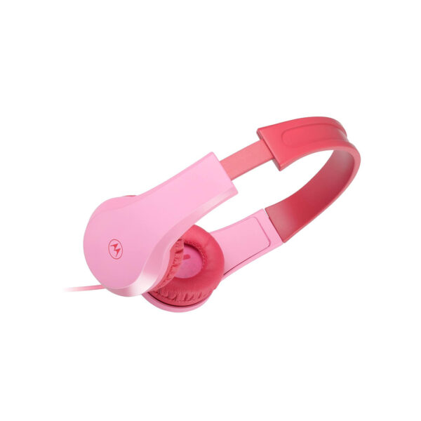 Audífonos Motorola JR 200 Rosado Over-Ear con Cable